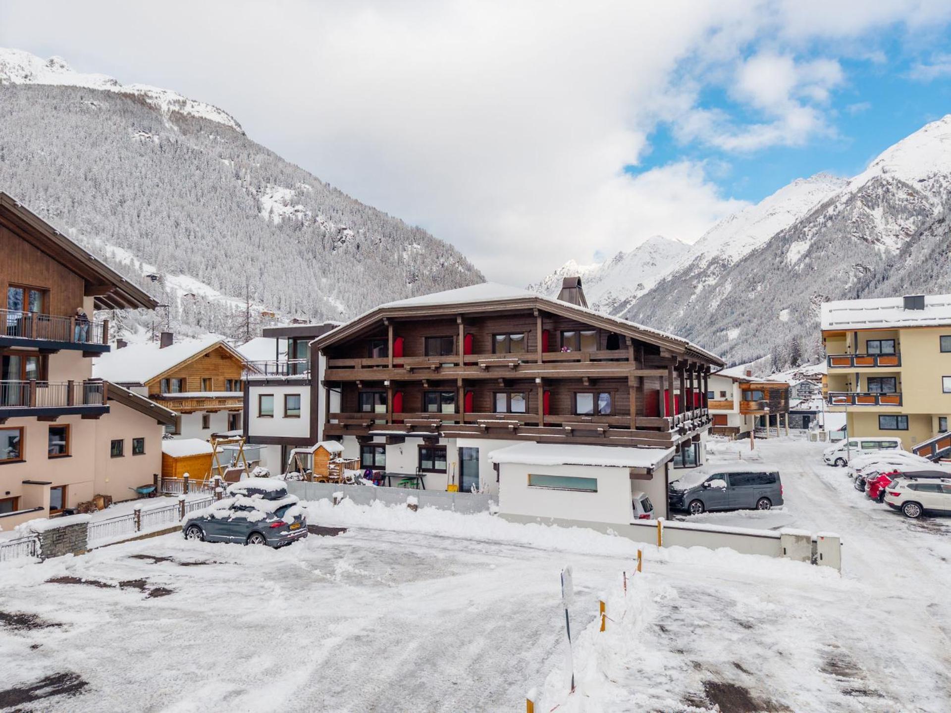 Hotel Garni Maria Theresia Sölden Exteriör bild