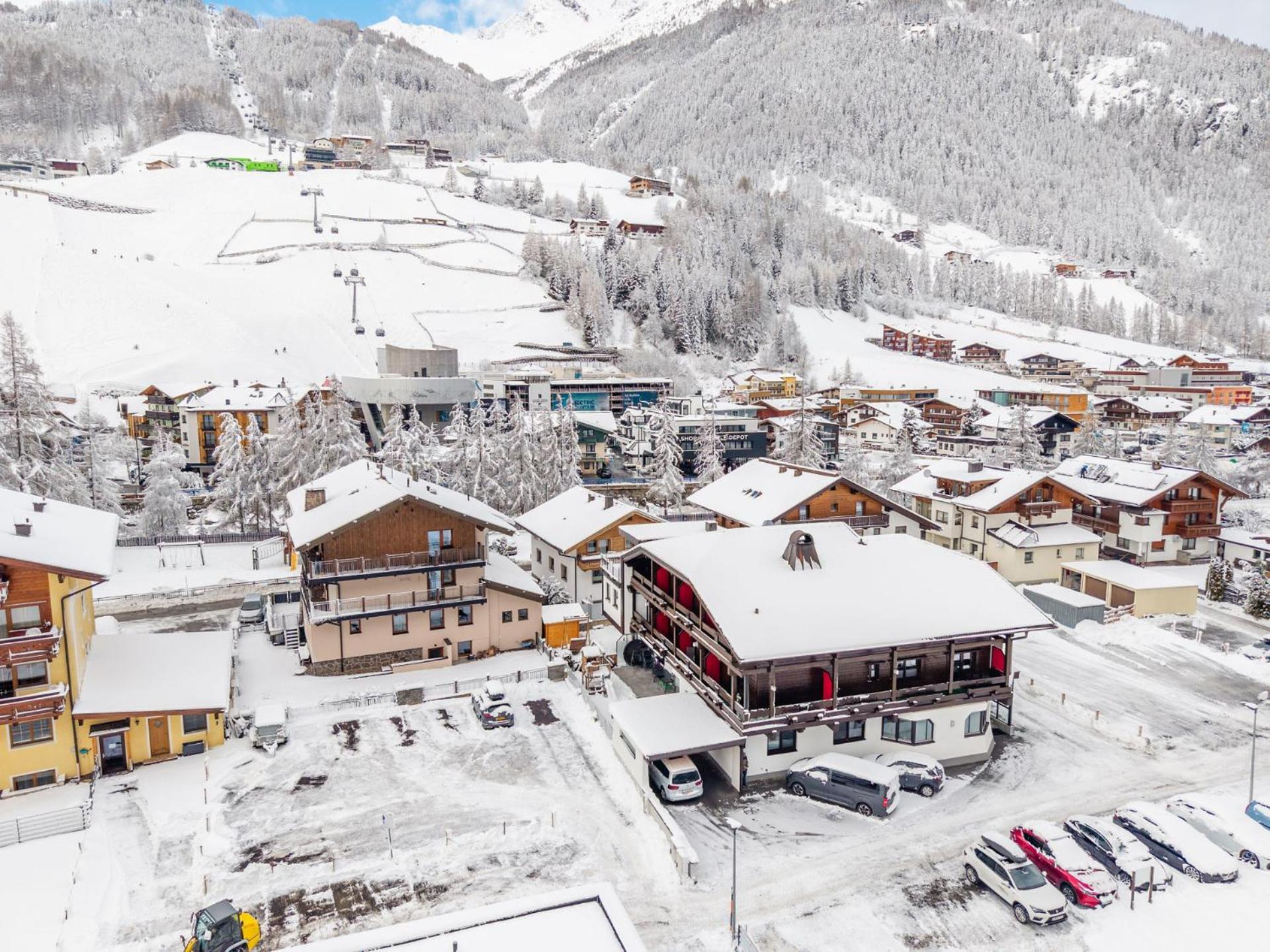 Hotel Garni Maria Theresia Sölden Exteriör bild
